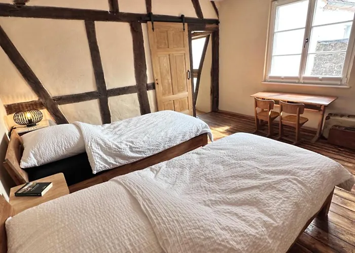 Ferienhaus Fachwerkhaus Rosengärtchen By Vulkaneifel-chalets Kottenheim